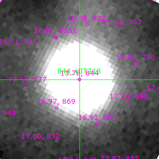 UIT218 in filter V on MJD  58073.190