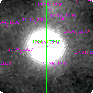 UIT218 in filter V on MJD  58108.130