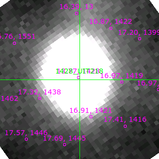 UIT218 in filter V on MJD  58779.180