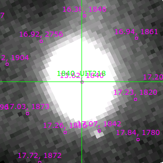 UIT218 in filter V on MJD  59849.160