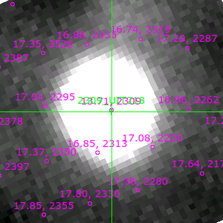 UIT218 in filter V on MJD  59854.230