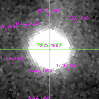UIT218 in filter V on MJD  59879.130