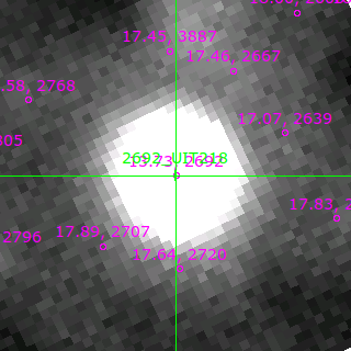 UIT218 in filter V on MJD  59903.220