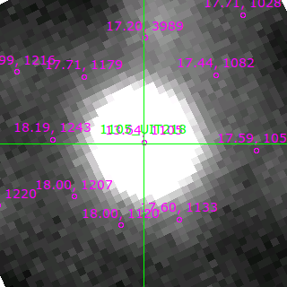 UIT218 in filter V on MJD  59904.120