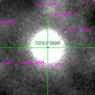 UIT218 in filter V on MJD  60172.380