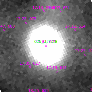UIT218 in filter V on MJD  60227.130
