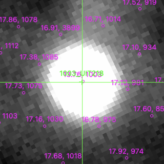 UIT218 in filter V on MJD  60262.140