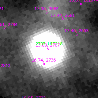 UIT218 in filter V on MJD  60342.090