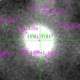 UIT218 in filter V on MJD  60529.360