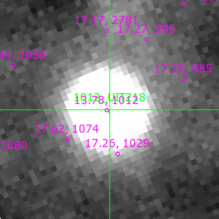 UIT218 in filter V on MJD  60564.220
