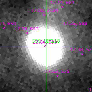 UIT218 in filter V on MJD  60594.110