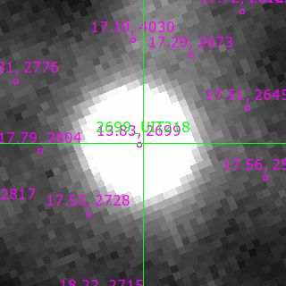 UIT218 in filter V on MJD  60612.150