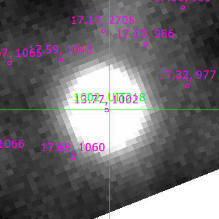UIT218 in filter V on MJD  60651.160