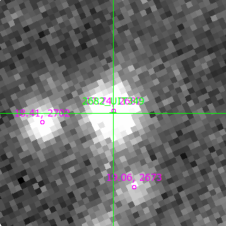 UIT349 in filter B on MJD  60172.370