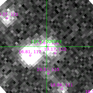 V-008043 in filter B on MJD  58673.380