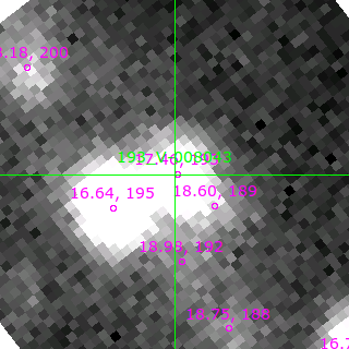 V-008043 in filter R on MJD  58750.200