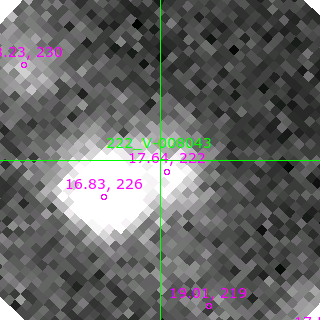 V-008043 in filter V on MJD  58433.020