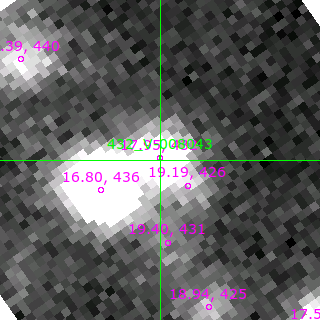 V-008043 in filter V on MJD  58784.140