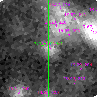 V-015651 in filter B on MJD  60262.170