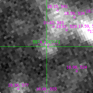 V-015651 in filter B on MJD  60290.190