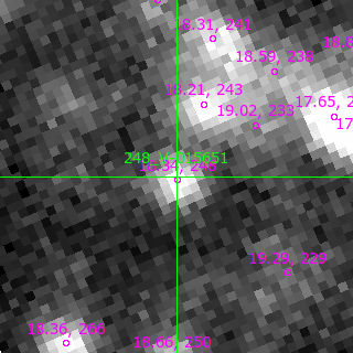 V-015651 in filter B on MJD  60342.110