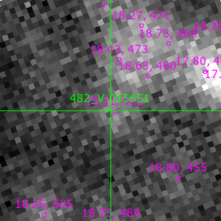 V-015651 in filter B on MJD  60592.110