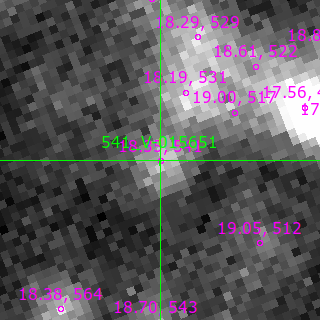 V-015651 in filter B on MJD  60651.190