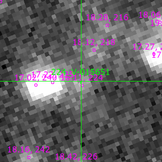 V-015651 in filter I on MJD  60651.190