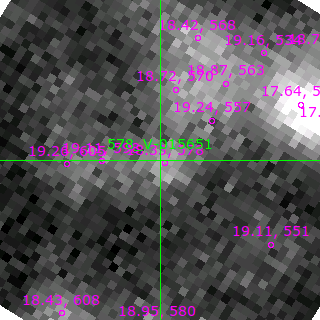 V-015651 in filter V on MJD  58316.350