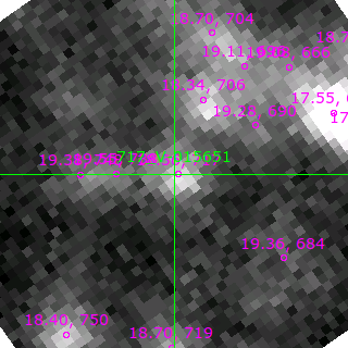 V-015651 in filter V on MJD  58784.140