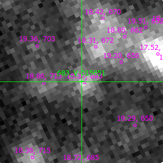 V-015651 in filter V on MJD  60261.130