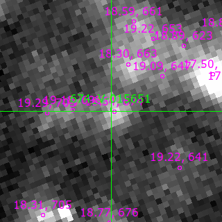 V-015651 in filter V on MJD  60651.190