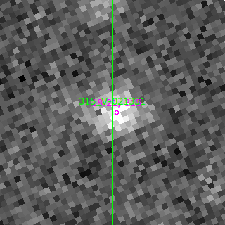 V-021331 in filter B on MJD  60205.180