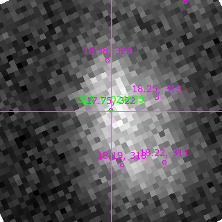 V-024835 in filter B on MJD  59854.230