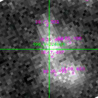 V-024835 in filter R on MJD  59903.220