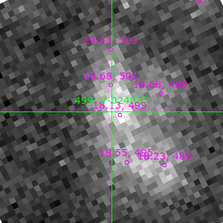 V-024835 in filter V on MJD  59794.400