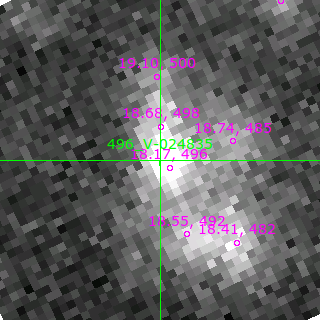 V-024835 in filter V on MJD  59903.220
