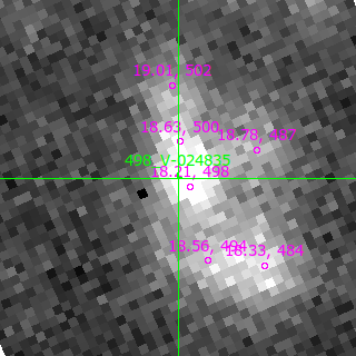 V-024835 in filter V on MJD  60290.180