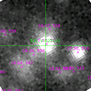 V-025981 in filter R on MJD  59082.380