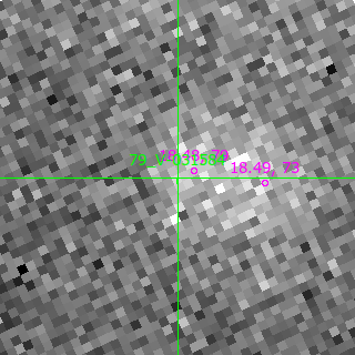 V-031584 in filter B on MJD  60227.110