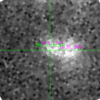 V-031584 in filter B on MJD  60262.160