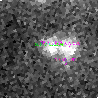 V-031584 in filter B on MJD  60290.150