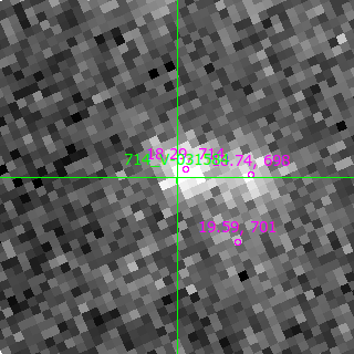 V-031584 in filter V on MJD  60205.170
