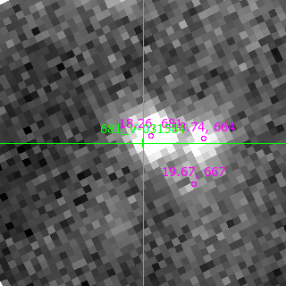 V-031584 in filter V on MJD  60261.120