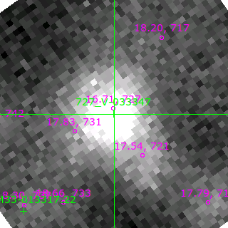 V-033347 in filter V on MJD  58779.180