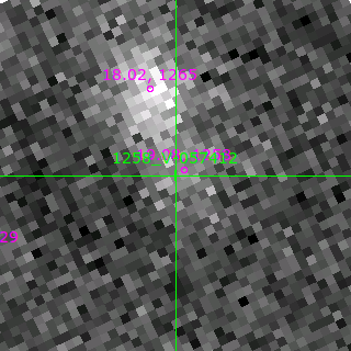 V-057412 in filter B on MJD  59879.130
