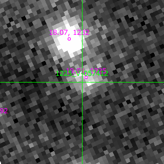 V-057412 in filter B on MJD  60290.170