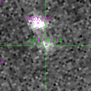 V-057412 in filter B on MJD  60504.380