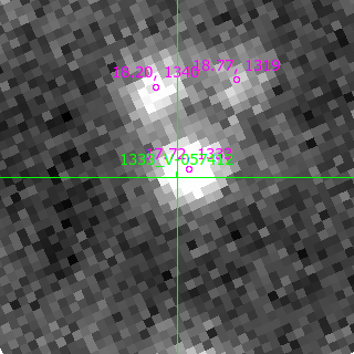 V-057412 in filter R on MJD  60292.190