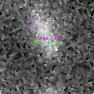 V-057412 in filter V on MJD  59849.160